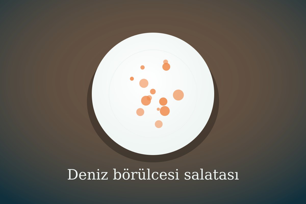 Deniz börülcesi salatası